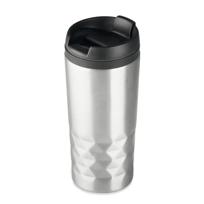 Gift Campaign Bicchiere termico personalizzato con motivo geometrico 280ml Trilliant> Bicchieri Termici Personalizzati