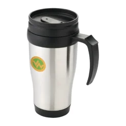 Gift Campaign Bicchiere termico take away con manico colorato 400ml Barista><noscript><img width=