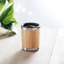 Gift Campaign Bicchieri da viaggio personalizzati in acciaio e bambù 250ml Sweden></noscript> Gadget Ecologici|Bicchieri Termici Personalizzati