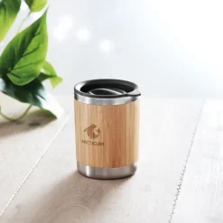 Gift Campaign Bicchieri da viaggio personalizzati in acciaio e bambù 250ml Sweden></noscript> Gadget Ecologici|Bicchieri Termici Personalizzati