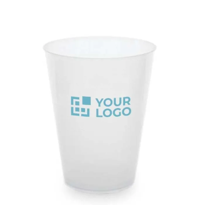 Gift Campaign Bicchieri in polipropilene personalizzati con finitura traslucida 500ml Basic> Bicchieri Di Plastica Personalizzati
