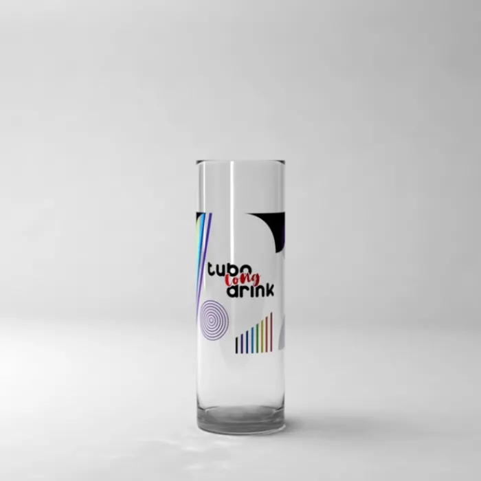 Gift Campaign Bicchieri personalizzati riutilizzabili in SMMA 230ml Large> Bicchieri Di Plastica Personalizzati