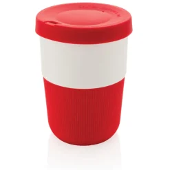 Gift Campaign Bicchieri take away con base e tappo in silicone colorati 380ml Funny></noscript> Bicchieri Take Away