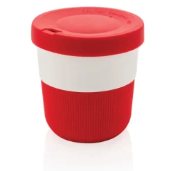 Gift Campaign Bicchieri take away eco con base e tappo abbinati 280ml Barista><noscript><img width=