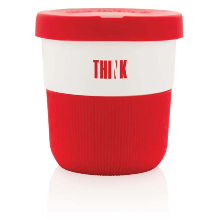 Gift Campaign Bicchieri take away eco con base e tappo abbinati 280ml Barista> Bicchieri Take Away