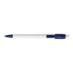 Gift Campaign Biro in ABS a scatto brandizzata con inchiostro blu Stilolinea Baron></noscript> Penne Di Plastica