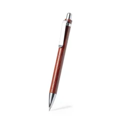 Gift Campaign Biro in con dettagli in metall inchiostro blu Pulse Wood></noscript> Penne Ecologiche