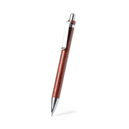 Gift Campaign Biro in con dettagli in metall inchiostro blu Pulse Wood> Penne Ecologiche