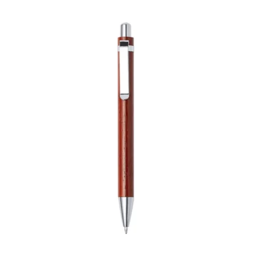 Gift Campaign Biro in con dettagli in metall inchiostro blu Pulse Wood> Penne Ecologiche