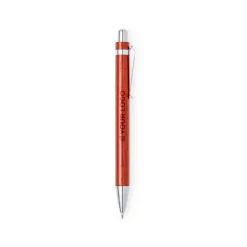 Gift Campaign Biro in con dettagli in metall inchiostro blu Pulse Wood></noscript> Penne Ecologiche