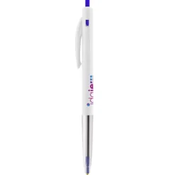 Gift Campaign Biro promozionale da personalizzare inchiostro blu BIC® M10® Clip> Penne Bic®|Penne Di Plastica