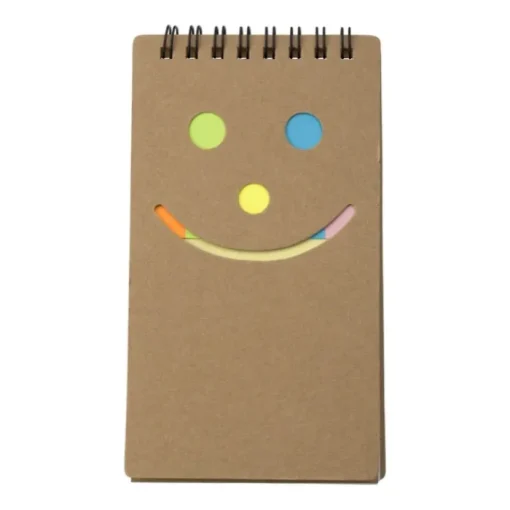 Gift Campaign Blocchetto con 50 pagine a righe e 150 memo sticker> Block Notes