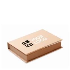 Gift Campaign Blocchetto memo con segnapagine copertina riciclata Reciclo></noscript> Post-It E Memo