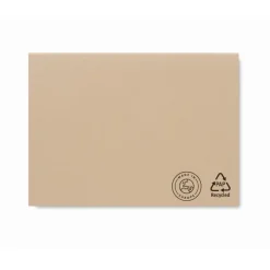 Gift Campaign Blocco memo con logo due misure e segnapagine adesivi Reciclo></noscript> Post-It E Memo