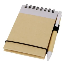 Gift Campaign Blocco note A7 in carta riciclata con spirale, fogli a righe e penna></noscript> Taccuini Tascabili E Quadernini A6