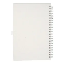 Gift Campaign Blocco note con logo A5 con portapenna pagine a righe Milk Carton> Gadget Ecologici|Taccuini Ecologici
