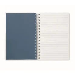 Gift Campaign Blocco note personalizzato A5 con spirale fogli a righe Colors RPET></noscript> Taccuini Ecologici|Block Notes