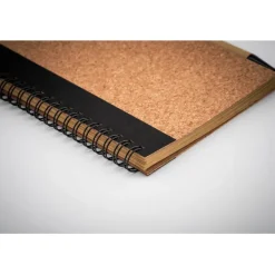 Gift Campaign Blocco notes ecologico personalizzato A5 pagine riciclate a righe EcoCork></noscript> Taccuini Con Penna|Taccuini Ecologici