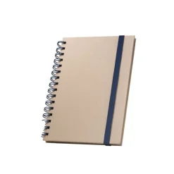 Gift Campaign Block notes A5 a righe con spirale e copertina in canna da zucchero><noscript><img width=