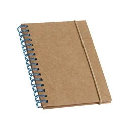 Gift Campaign Block notes A6 con elastico fogli riciclati a righe Spiral Eco></noscript> Taccuini Ecologici|Block Notes