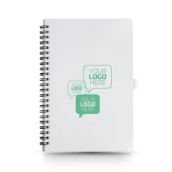 Gift Campaign Block notes A5 con spirale laterale anello portapenne e pagine a righe></noscript> Quaderni A5