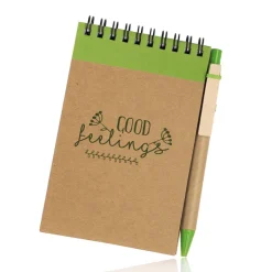 Gift Campaign Block notes A6 in cartone riciclato con pagine neutre e penna nera></noscript> Taccuini Tascabili E Quadernini A6