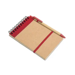 Gift Campaign Block notes con logo A6 elastico pagine bianche e penna blu EcoSpiral></noscript> Gadget Ecologici|Gadget Per L'Ufficio