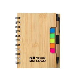 Gift Campaign Block notes con memo sticker all'interno formato A6 e pagine a righe><noscript><img width=