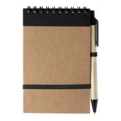 Gift Campaign Block notes con spirale A6 con penna 70 pagine a righe EcoSpiral> Taccuini Con Penna|Taccuini Ecologici