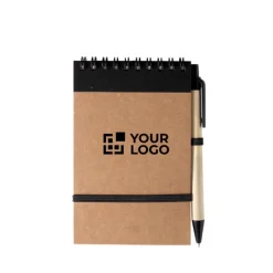 Gift Campaign Block notes con spirale A6 con penna 70 pagine a righe EcoSpiral></noscript> Taccuini Con Penna|Taccuini Ecologici