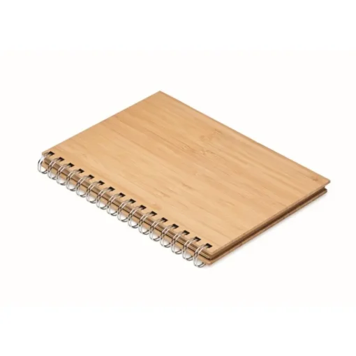 Gift Campaign Block notes ecologici personalizzati A5 bambù pagine a righe Conscious> Taccuini Ecologici|Block Notes