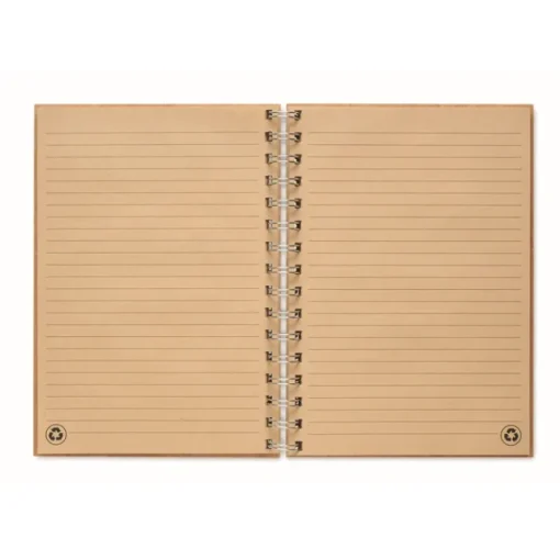 Gift Campaign Block notes ecologici personalizzati A5 bambù pagine a righe Conscious> Taccuini Ecologici|Block Notes