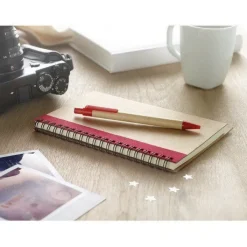 Gift Campaign Block notes personalizzato B6 pagine bianche penna refil blu EcoColors></noscript> Gadget Ecologici|Taccuini Con Penna