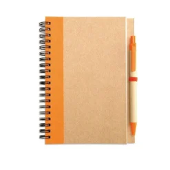 Gift Campaign Block notes personalizzato B6 pagine bianche penna refil blu EcoColors></noscript> Gadget Ecologici|Taccuini Con Penna