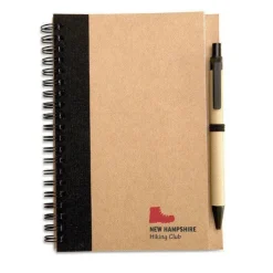 Gift Campaign Block notes personalizzato B6 pagine bianche penna refil blu EcoColors></noscript> Gadget Ecologici|Taccuini Con Penna