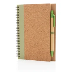 Gift Campaign Block notes personalizzato A5 con penna pagine a righe EcoCork Colors><noscript><img width=