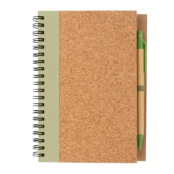 Gift Campaign Block notes personalizzato A5 con penna pagine a righe EcoCork Colors><noscript><img width=