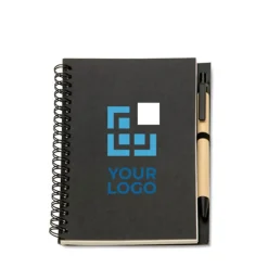 Gift Campaign Block notes pubblicitario B6 pagine bianche penna blu EcoBasic Small></noscript> Gadget Ecologici|Gadget Per L'Ufficio