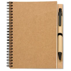 Gift Campaign Block notes pubblicitario B6 pagine bianche penna blu EcoBasic Small></noscript> Gadget Ecologici|Gadget Per L'Ufficio