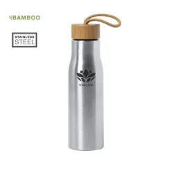 Gift Campaign Borracce acciaio inox personalizzate tappo in bambù 600ml Stylish></noscript> Borracce Di Metallo