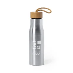 Gift Campaign Borracce acciaio inox personalizzate tappo in bambù 600ml Stylish></noscript> Borracce Di Metallo