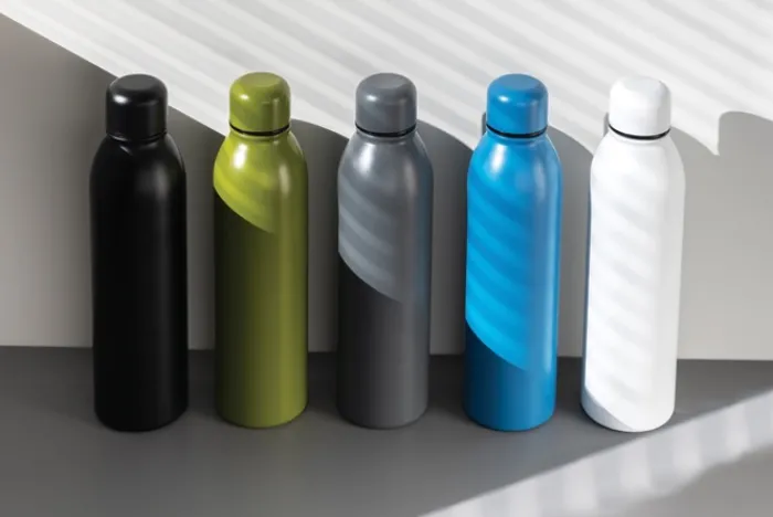 Gift Campaign Borracce aziendali in acciaio riciclato RCS da 500ml Nomad Recycled> Borracce Termiche|Borracce Di Metallo