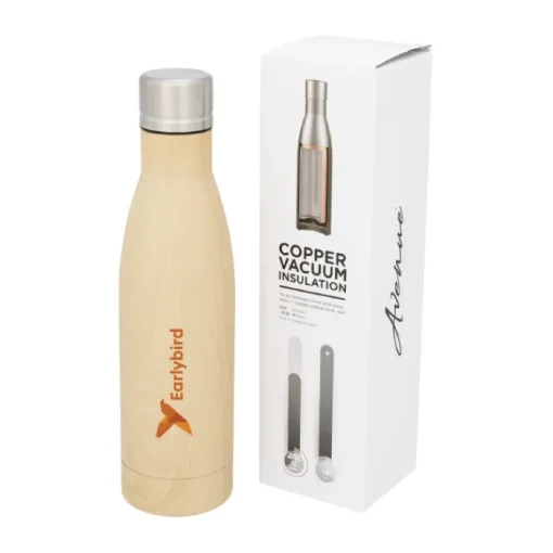 Gift Campaign Borracce con aspetto in Avenue Lane Natural 500ml> Borracce Termiche|Borracce Di Metallo