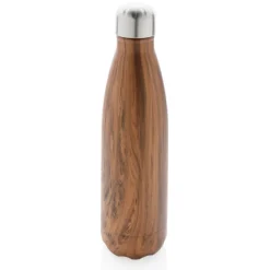 Gift Campaign Borracce con logo in acciaio con trama in legno da 500ml Wood Print></noscript> Borracce Termiche|Borracce Di Metallo