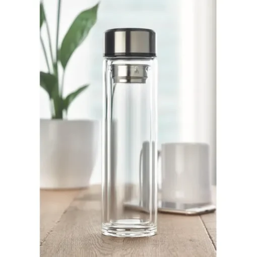 Gift Campaign Borracce da personalizzare vetro borosilicato 390ml Termo Tactile> Borracce Termiche|Borracce In Vetro
