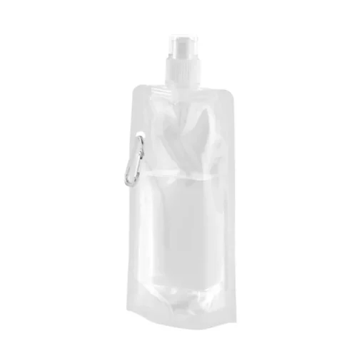 Gift Campaign Borracce di plastica pieghevoli pubblicitarie con gancio 460ml Clip> Borracce In Plastica