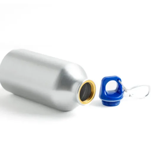 Gift Campaign Borracce ecologiche personalizzate con moschettone da 400ml> Borracce Di Metallo