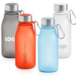 Gift Campaign Borracce ecosostenibili personalizzate effetto opaco con moschettone 350ml></noscript> Borracce In Plastica