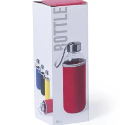 Gift Campaign Borracce gadget con custodia colorata 420ml Crystal Colorful></noscript> Borracce In Vetro