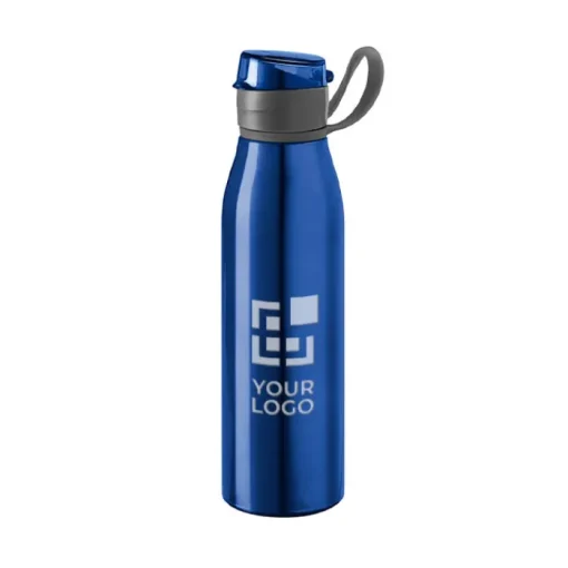 Gift Campaign Borracce in alluminio personalizzate con tappo e laccio 650ml Loop> Borracce Di Metallo